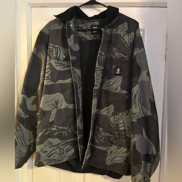 Qilo X WRMFZY Black Rhodesian Brushstroke camo, Excellent Condition, Men’s XL - Picture 1 of 3